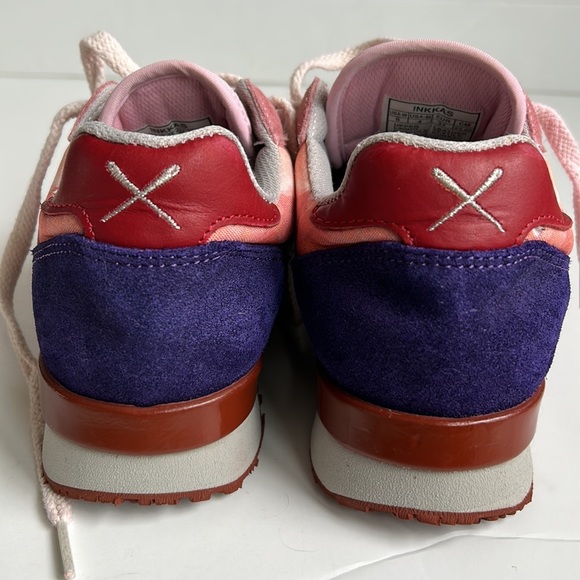 Inkkas Andes Joggers handcrafted suede and polyester mountains red and pink - Picture 13 of 16